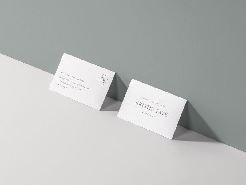 Kristin Faye Photography Business Card Design by AnneMarie Ellis on ...