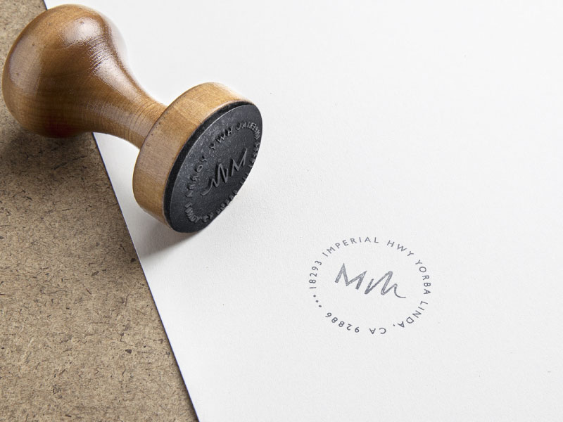 Maggie Mae Photography Rubber Stamp by AnneMarie Ellis on Dribbble