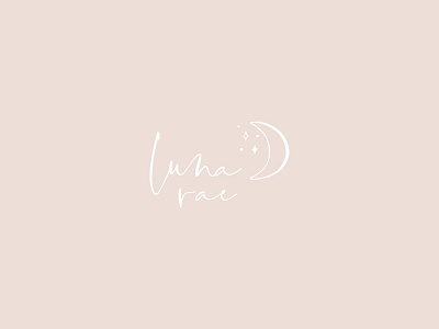 Luna Rae Photography Logo by AnneMarie Ellis on Dribbble