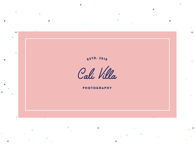 Cali Villa Photography Logo