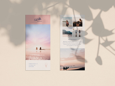 Cali Villa Photography Rack Card