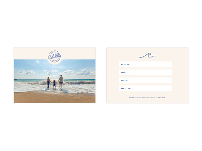 Cali Villa Photography Gift Certificate