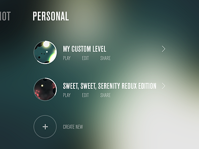 Icarus Level Picker Custom add blur custom game ipad level level picker packs progress