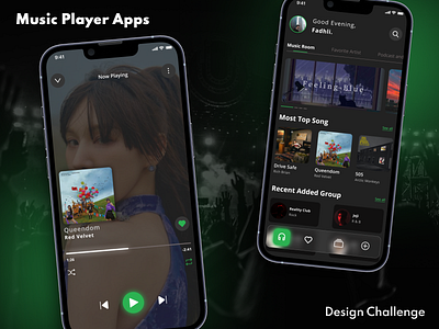 Music Player Apps Design Concept design glassmorphism music ui uidesign uiux userinterface