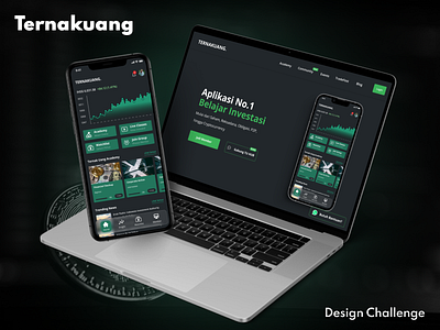 Ternakuang Redesign UI crypto design redesign revamp ternakuang ui uidesign userinterface