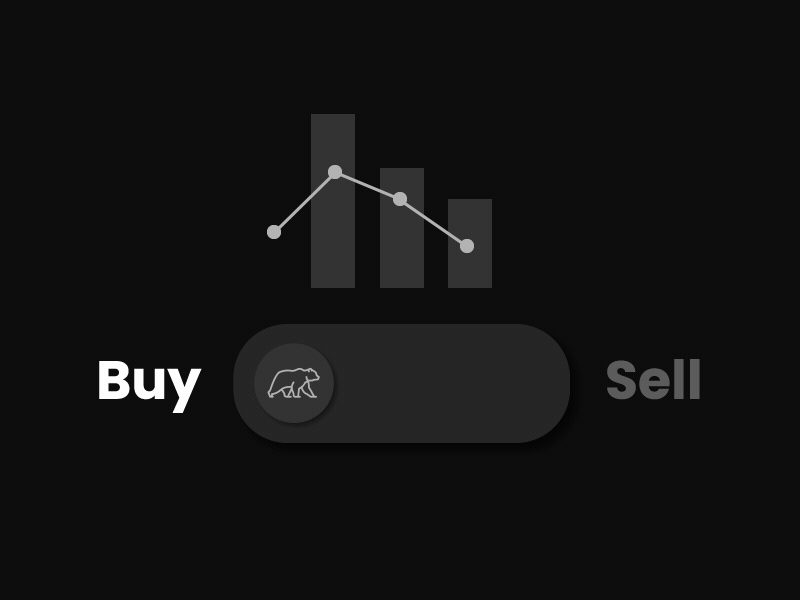 Trading Buy and Bell Animation animation motion graphics