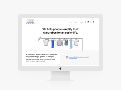 The Minimalist Wardrobe Website