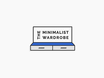 The Minimalist Wardrobe Revised Logo 3d logo branding design icon logo minimalism minimalist modern simple vector wardrobe