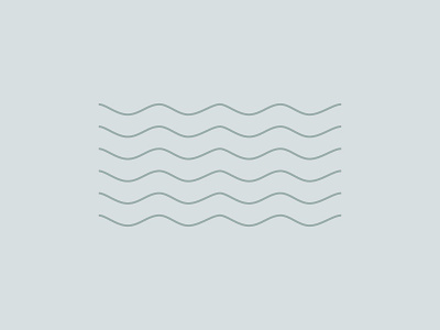 Hannah Ours Pattern branding design illustration line art minimal modern pattern simple waves