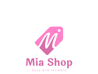 Mia Shop branding graphic design logo