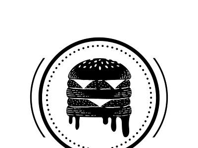 Fast Food Logo bbq logo burger logo fast food tasty food