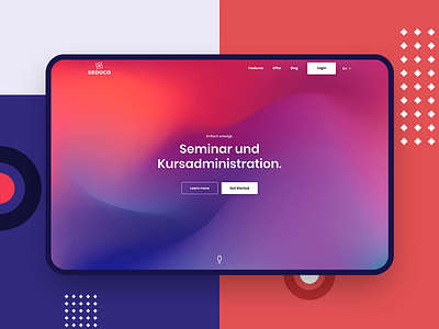Seduco - Seminar Website Design