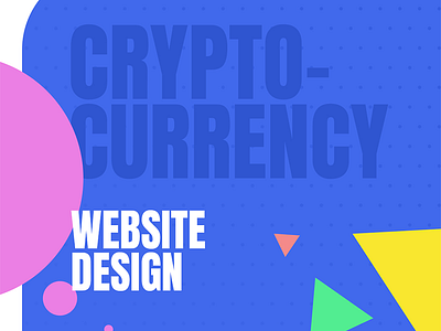 Cryptocurrency Website Design