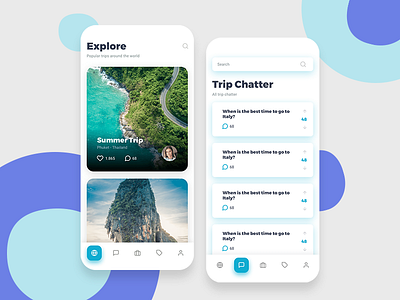 Travel App Mobile Design app app design apple application booking app explore explorer mobile mobile app mobile app design mobile design mobile ui travel travel agency travel app traveling travelling trip trip planner trips