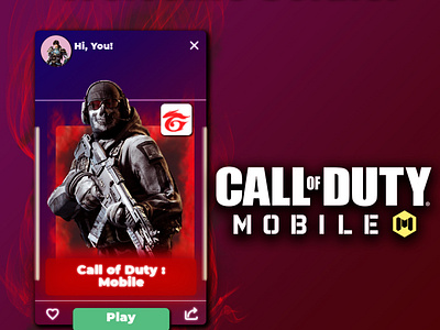 Call of Duty MOBILE UI animation graphic design ui