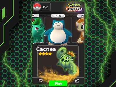 Pokemon Unite UI