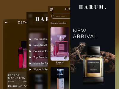 HARUM. UI Design