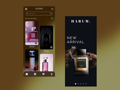 HARUM. UI Design