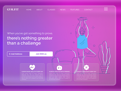 GYM.FIT UI Design