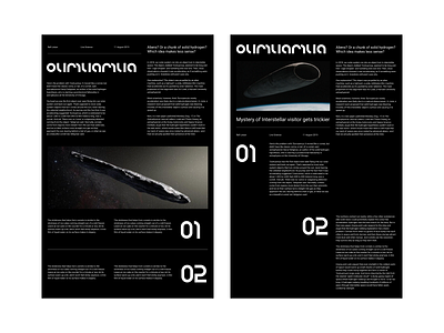 Alien Life - Layout Design aliens branding design graphic design layout design logo space ufo ui ux