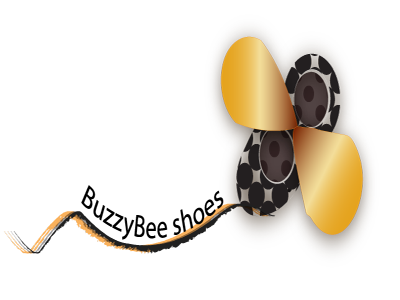 Buzzybee Childrens Shoe Store adobe illustrator logo