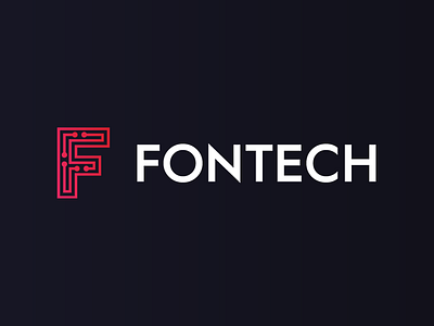 Fontech logotype design identity logo logotype phone review slovak slovakia smartphone tech technology young