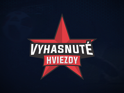 Sport Logo - Vyhasnuté Hviezdy badge esports football illustration logo logotype sk slovak slovakia sport star svk