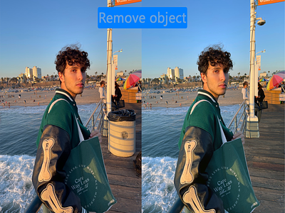 Remove object from photo