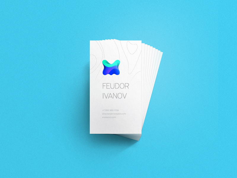 Business Card Mockup Free branding free mock up business-card