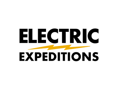 Electric Expedition | Logo Type branding community design electricbike graphic design logo logobike logotype vector