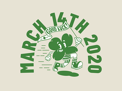 Shamrock 4K characterdesign clover four leaf clover illustration merch shamrock st patricks day tshirts