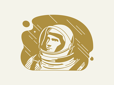 The Darker Side astronaut branding branding design coffee coffee bag coffee branding coffee illustration coffee packaging illustration neil armstrong space space illustrations