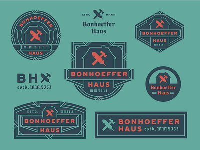 Bonhoeffer Haus Branding branding patchdesign