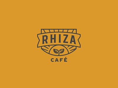 Rhiza Coffee Concept branding branding design coffee coffee logo coffee shop logo growth logodesign peru plants rooted