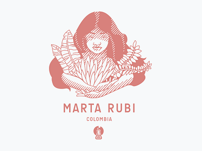 Borbon Marta Rubi branding coffee bag coffee branding coffee illustration illustration package packagingdesign