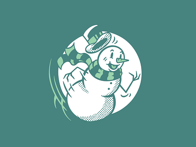 Frosty 5k 5k character christmas frosty holiday illustration running snowman