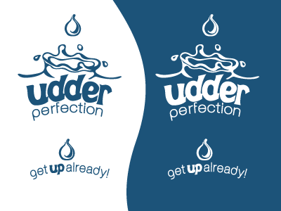 Udder Perfection Brand Concept brand exploration branding identity logo