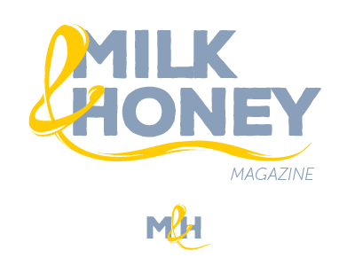 Milk&Honey Magazine Branding branding food masthead publication typography urban living