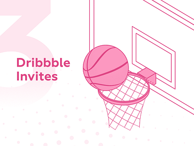 3 Dribbble Invites