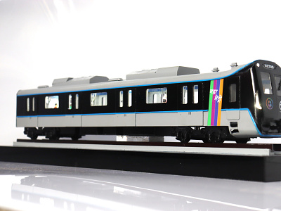 Miniature Metro Rail Model - Maadhu Creatives by Maadhu Creatives on  Dribbble