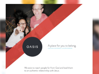 Oasis Redesign oasis website redesign