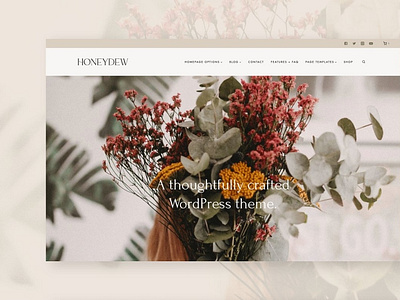 Honeydew- Business, Shop, Blog theme