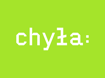 Adam Chyła — Logotype (Software developer)