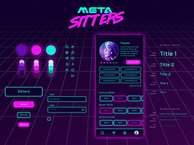 Meta Sitters - UI KIT