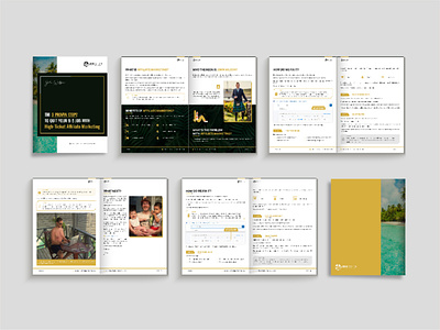Affiliate Marketing Ebook - PDF - Layout Design and Formatting