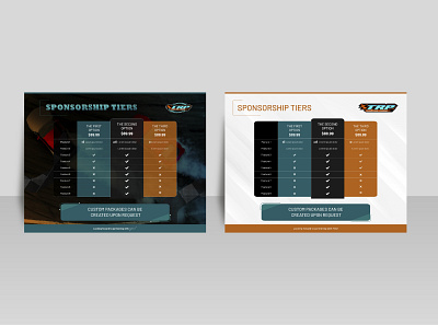 SPONSORSHIP TIERS FLYER DESIGN branding creative design design inspiration flyer design genius graphic design graphic designer luxury flyer design