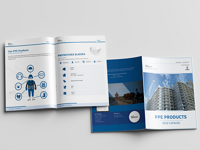 PPE Product Catalog 2022 Brochure Ebook Design and Formatting digital pdf design