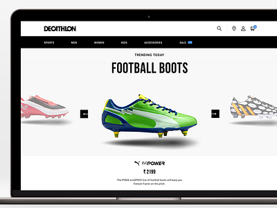 Decathlon Redesign Concept boots football