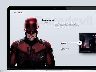 Netflix concept app concept dailyui lite netflix show tv