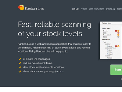 Kanban Live - Home app design product